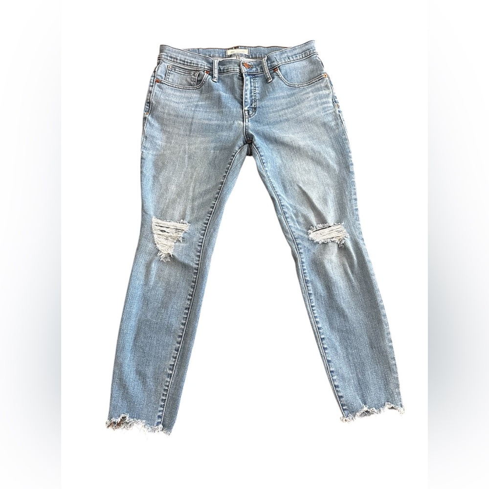 Madewell | Distressed Light Blue Women's Jeans